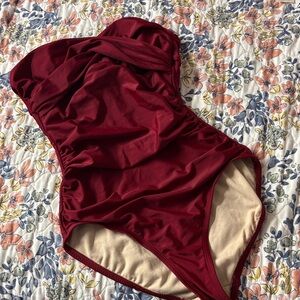 Red swimsuit SOLD❌